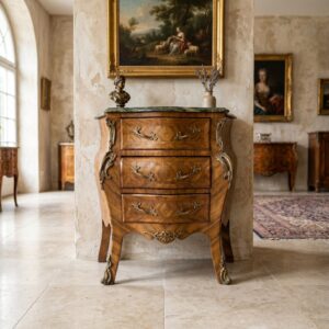 Kommode Neubarock Nussbaum 0,65 m