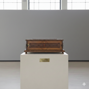 Spieluhr Kalliope Gründerzeit 1880 Nussbaum