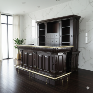 Theke Tresen Bella Mahagoni 2,60 m