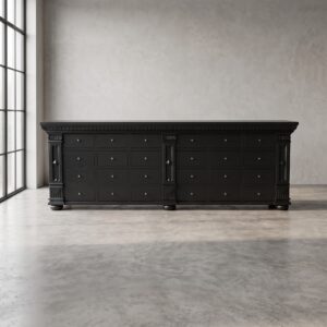 Apothekerschrank Sideboard Anna Massivholz 2,50 m