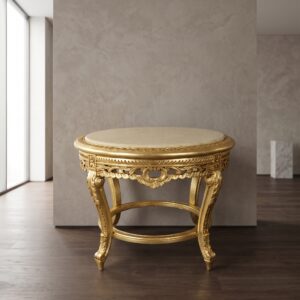 Tisch Beistelltisch Barockstil Ø 0,68 m