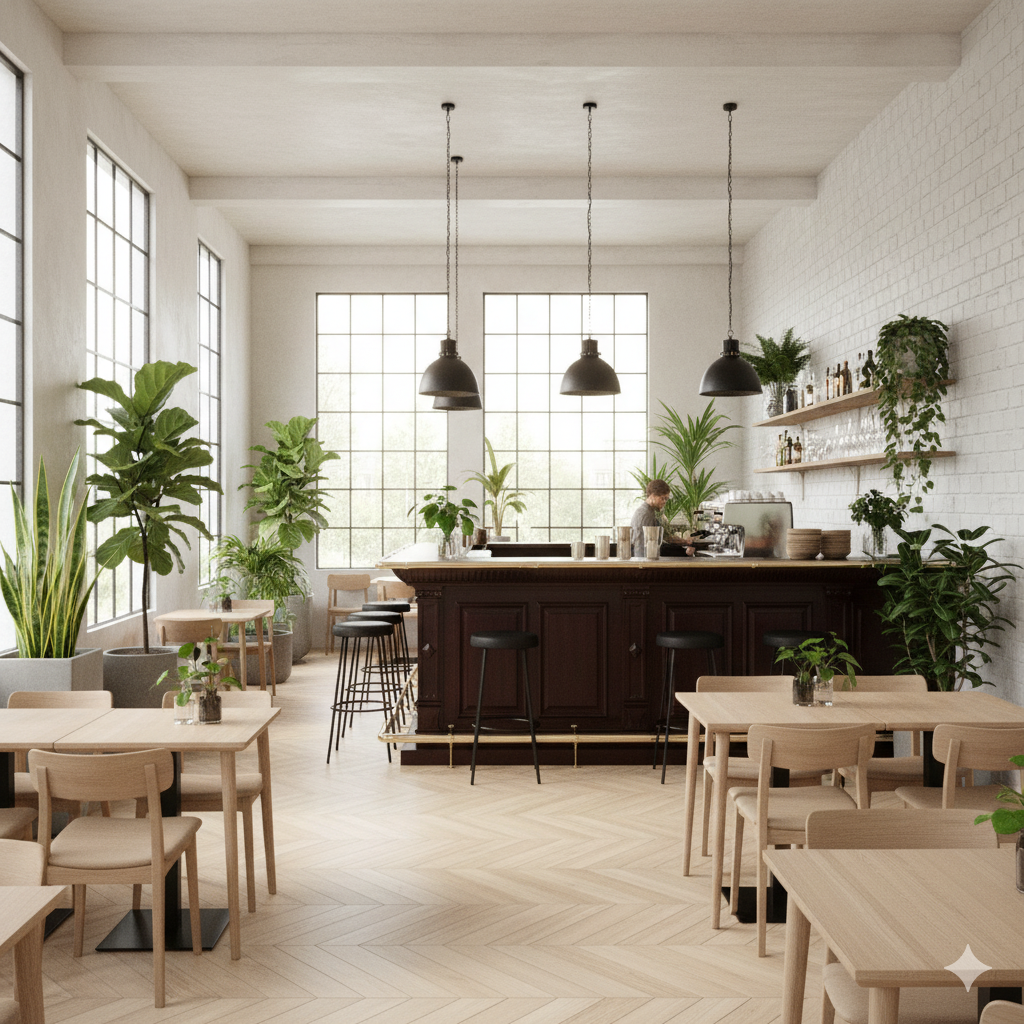 Theke Tresen Bella Mahagoni 2,70 m – Bild 2