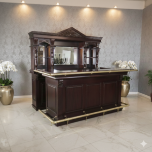 Empire Bar Theke Mahagoni 2,30 m