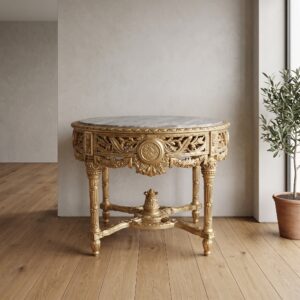 Tisch Beistelltisch Barockstil Ø 1,06 m