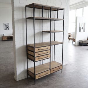 Regal Bücherregal Massivholz 1,15 m