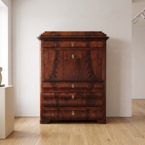 Sekretär Biedermeier 1850 Mahagoni