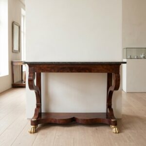 Wandtisch Konsolentisch Biedermeier 1820 Mahagoni