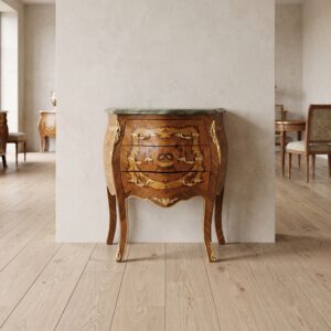 Kommode Barockstil Nussbaum 0,65 m