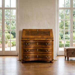 Schreibtisch Sekretär Barock 1800 Nussbaum
