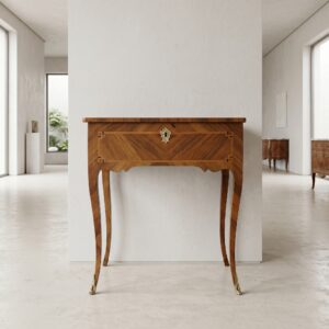 Schminktisch Biedermeier 1820 Nussbaum