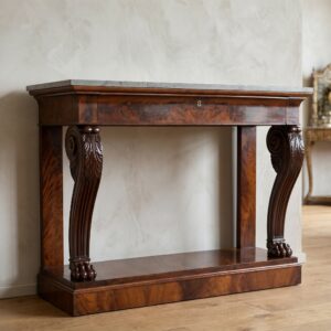 Wandtisch Konsolentisch Biedermeier 1820 Mahagoni