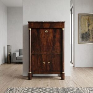 Sekretär Biedermeier 1830 Mahagoni