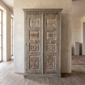 Kleiderschrank Teakholz 1,22 m