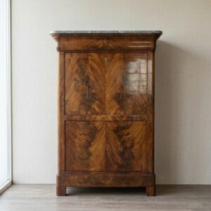 Sekretär Biedermeier 1840 Mahagoni