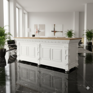 Theke Tresen Bella Elegance 2,60 m Teakholz