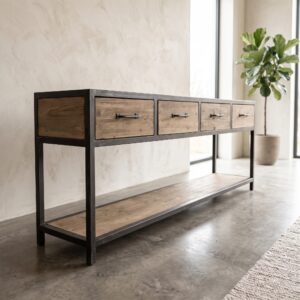 Sideboard Wandtisch Massivholz 1,80 m