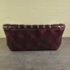 Chesterfield Couchgarnitur Rot-Schwarz 3-1-1 Leder – Bild 13