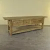 Sideboard Wandtisch Teakholz 2,50 m