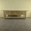 Sideboard Wandtisch Teakholz 2,50 m – Bild 3