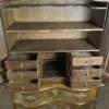 Schrank Aufsatzschrank Barock 1760 Eiche – Bild 14