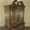 Schrank Aufsatzschrank Barock 1760 Eiche – Bild 5