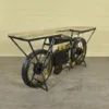 Motorrad Minibar Weinregal Metall 1,85 m