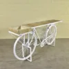 Fahrrad Minibar Weinregal Metall 1,84 m