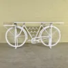 Fahrrad Minibar Weinregal Metall 1,84 m – Bild 3