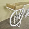 Fahrrad Minibar Weinregal Metall 1,84 m – Bild 9