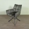 Retro Design Stuhl Esszimmerstuhl Lodengrün – Bild 11