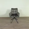 Retro Design Stuhl Esszimmerstuhl Lodengrün – Bild 2