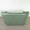 Chesterfield Sofa Couch Leder Lindgrün 1,60 m – Bild 8