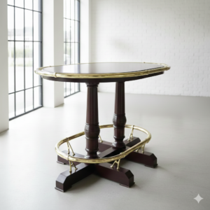 Stehtisch Bartisch Mahagoni 1,70 m x 1,18 m