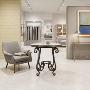 Beistelltisch Tisch VAN THIEL & CO. Eiche Ø 0,62 m