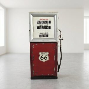 Minibar Barschrank Zapfsäule Rot 0,54 m