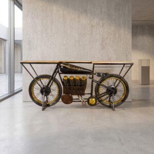 Motorrad Minibar Weinregal Metall 1,85 m
