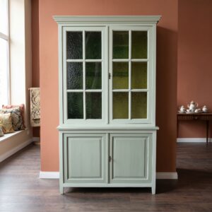 Vitrine Schrank Apothekerschrank Biedermeier 1850 Kiefer