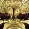 Spiegel mit Konsole Empire 1810 Mahagoni – Bild 7