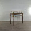 Tischvitrine Tisch Mahagoni 1,05 m