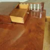 Flurtisch Korrespondenztisch Brieftisch Büro Biedermeier 1810 Mahagoni – Bild 11