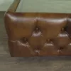 Chesterfield Couchtisch Braun 1,30 m x 0,80 m – Bild 5