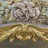Couch Sofa Barockstil Gold-Silberblau 1,40 m – Bild 10