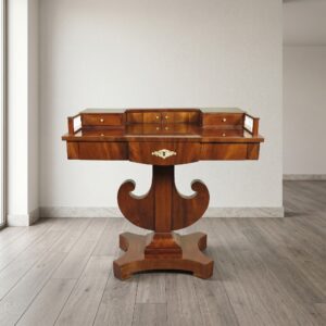 Flurtisch Korrespondenztisch Brieftisch Büro Biedermeier 1810 Mahagoni
