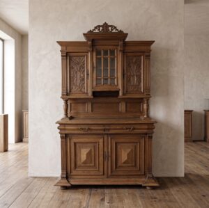 Buffetschrank Schrank Gründerzeit 1880 Eiche