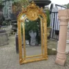 Spiegel Wandspiegel Barock Gold 1,00 m x 2,05 m