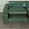 Couchgarnitur Olive 3-2-1 Leder – Bild 12