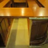 Hausbar Eckbar Theke Mahagoni 2,60 m – Bild 21