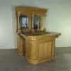 Englische Bar Theke Tresen Teakholz 1,65 m