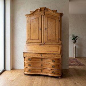 Sekretär Barock 1770 Nussbaum Eiche Esche
