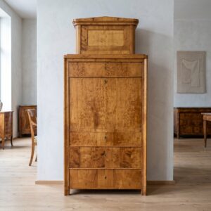 Sekretär Hutsekretär Biedermeier 1840 Birke